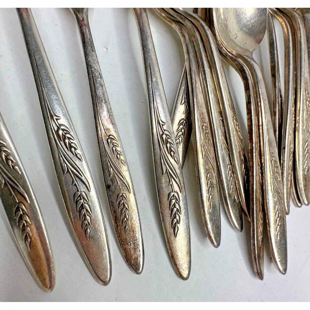 Community Song of Autumn Silver Plated Flatware Silverware 25 pc Replacement